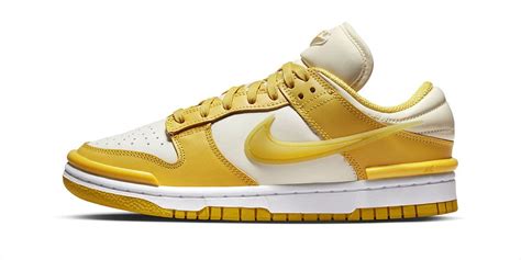 nike dunk low twist yellow